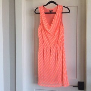 Express spring striped dress